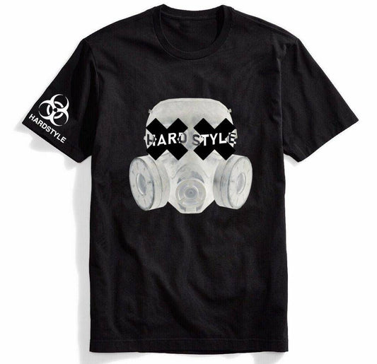 Hardstyle Rave Gas Mask T-shirt