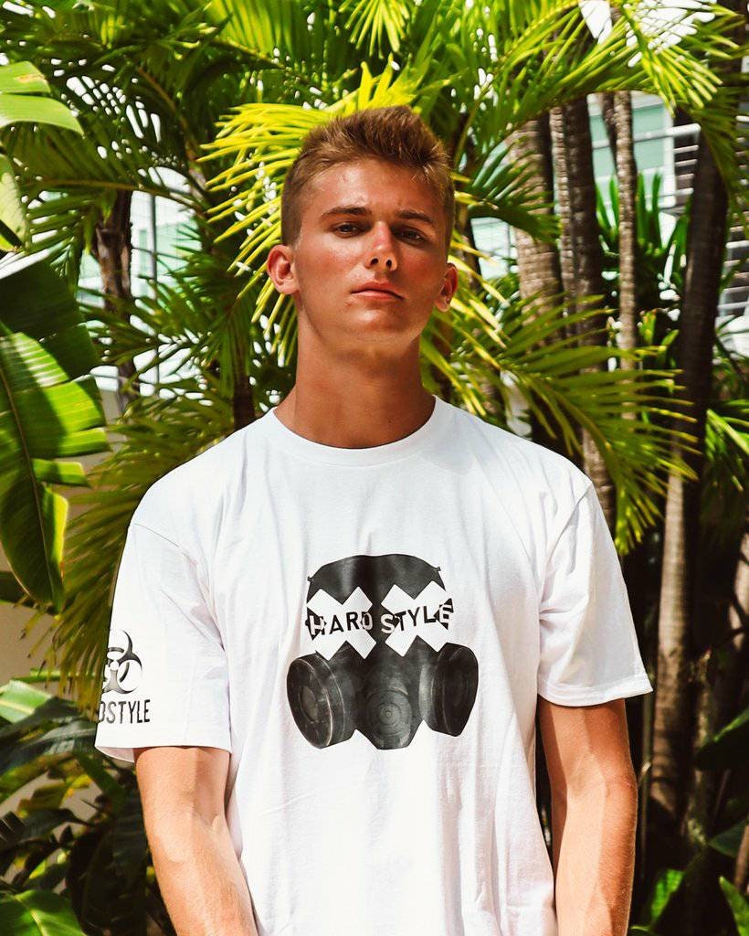 Hardstyle Rave Gas Mask T-shirt