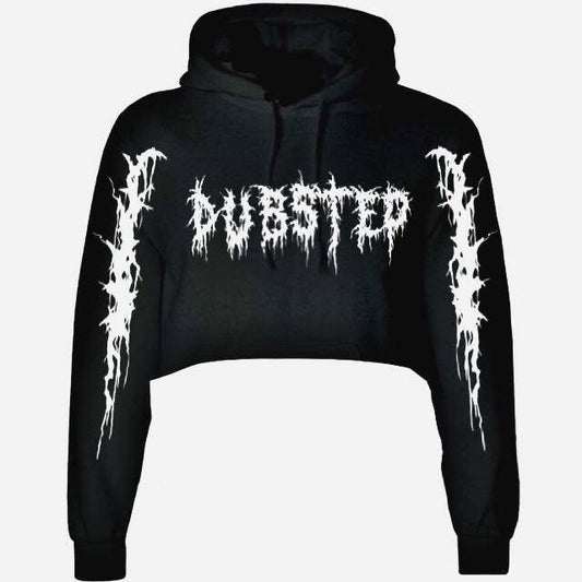 Dubstep Crop Top Hoodie