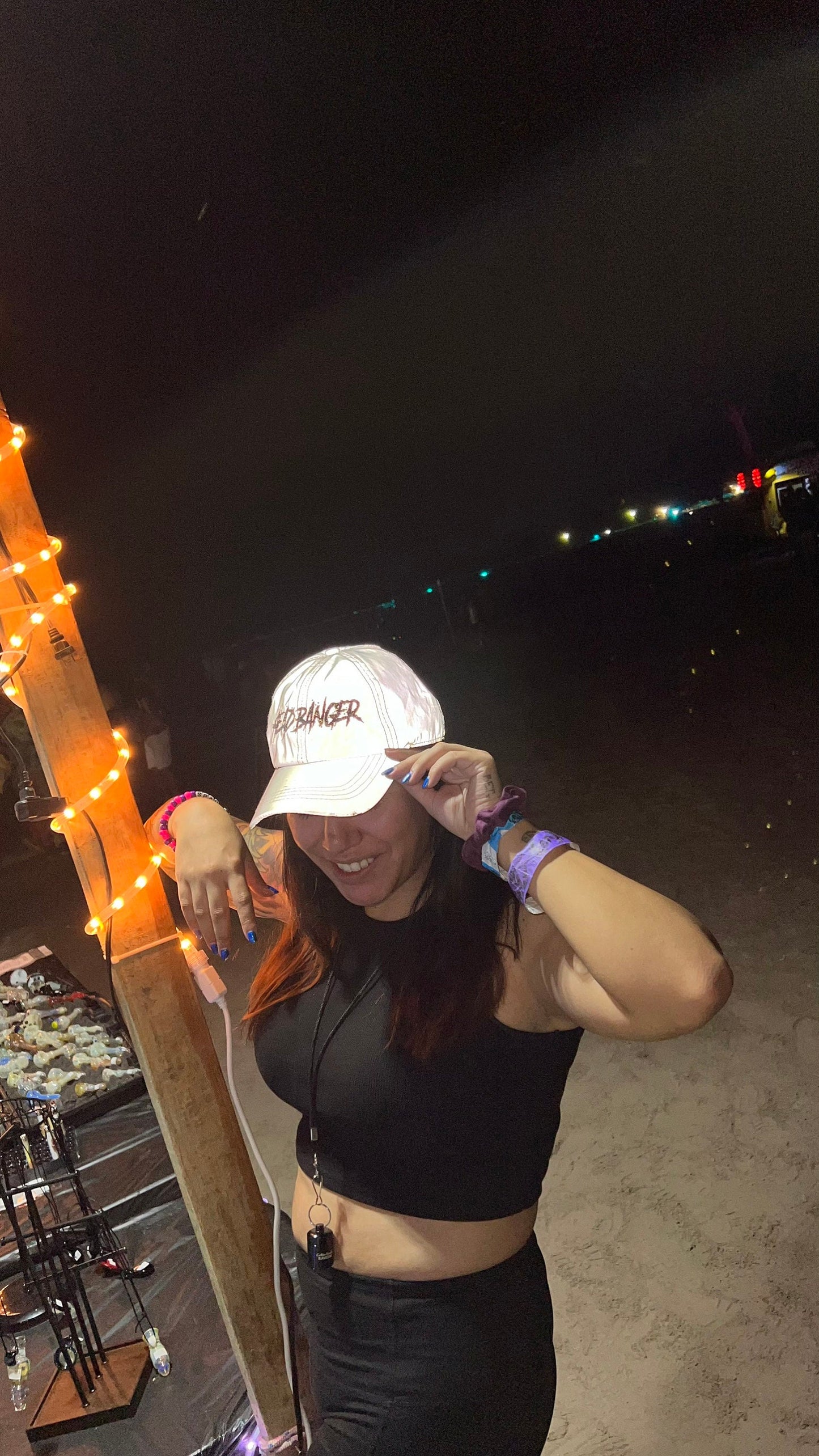 Headbanger Reflective Dad Hat