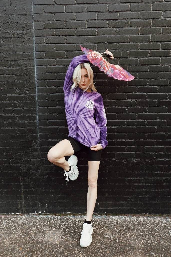 Wavy Vibes Tie Dye Long Sleeve