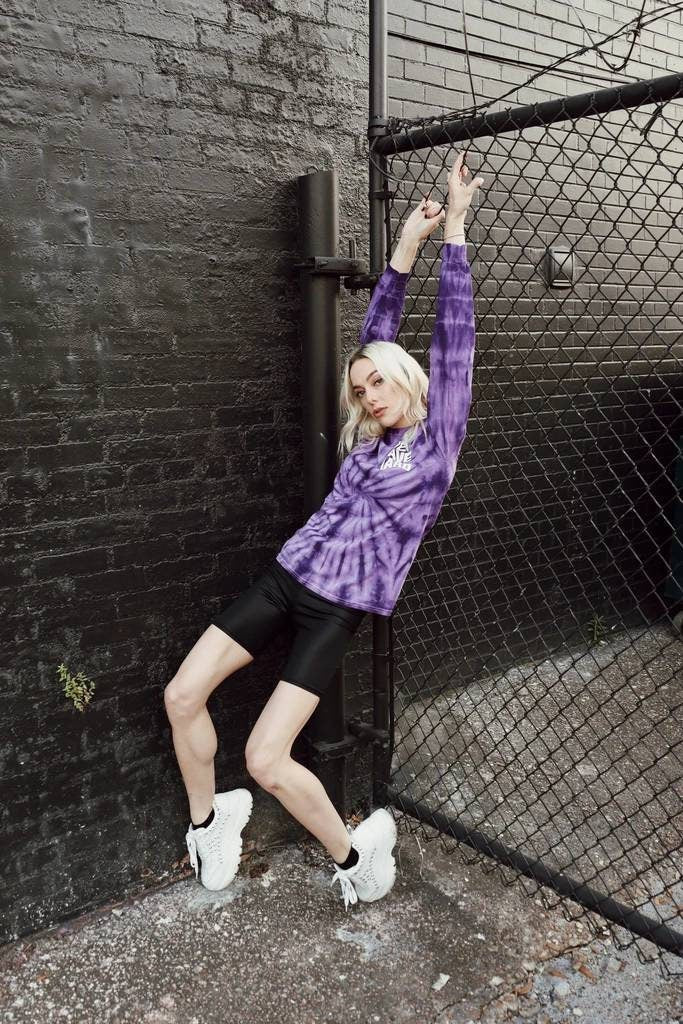 Wavy Vibes Tie Dye Long Sleeve