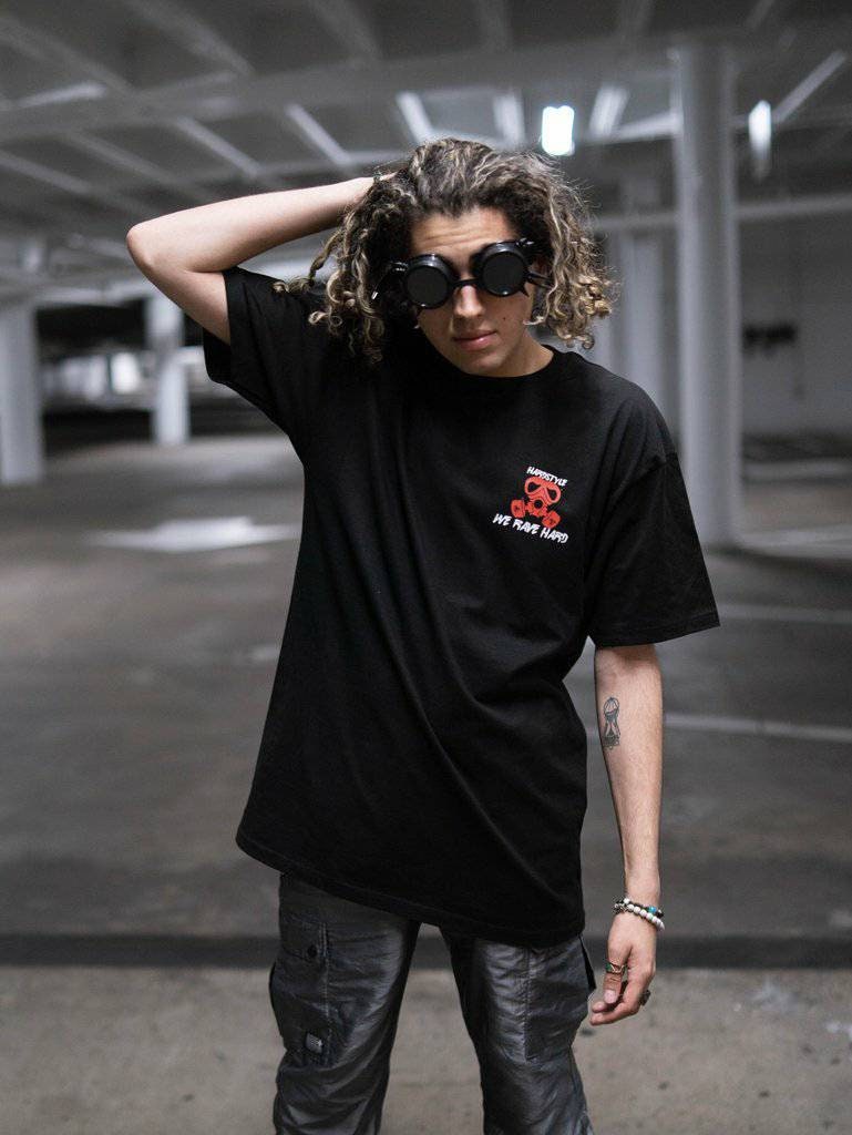 Hardstyle Gas Mask Long Sleeve T-shirt