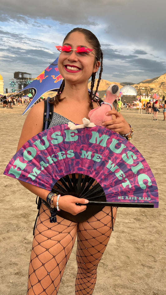 House Music Makes Me Wet Big Clack Fan