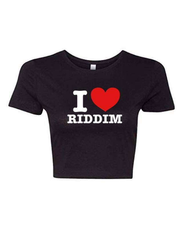 I Heart Riddim Crop Top