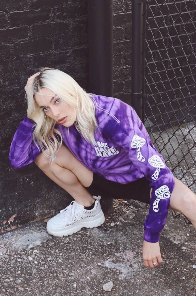 Wavy Vibes Tie Dye Long Sleeve