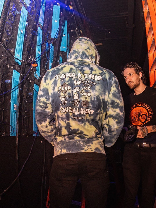Take a Trip Hoodie – WRH Psychedelic Rave Pullover