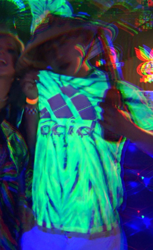 Neon Acid Tie dye Rave T-Shirt
