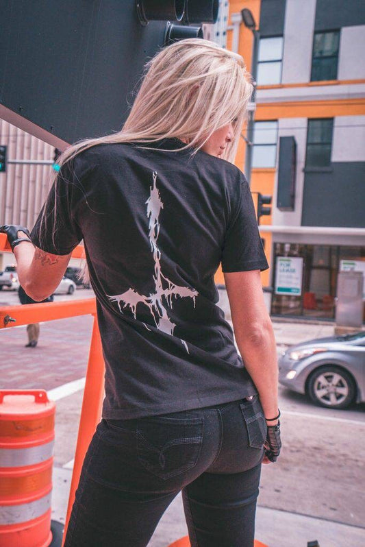 Dub Step Religion Cross Rave T-shirt