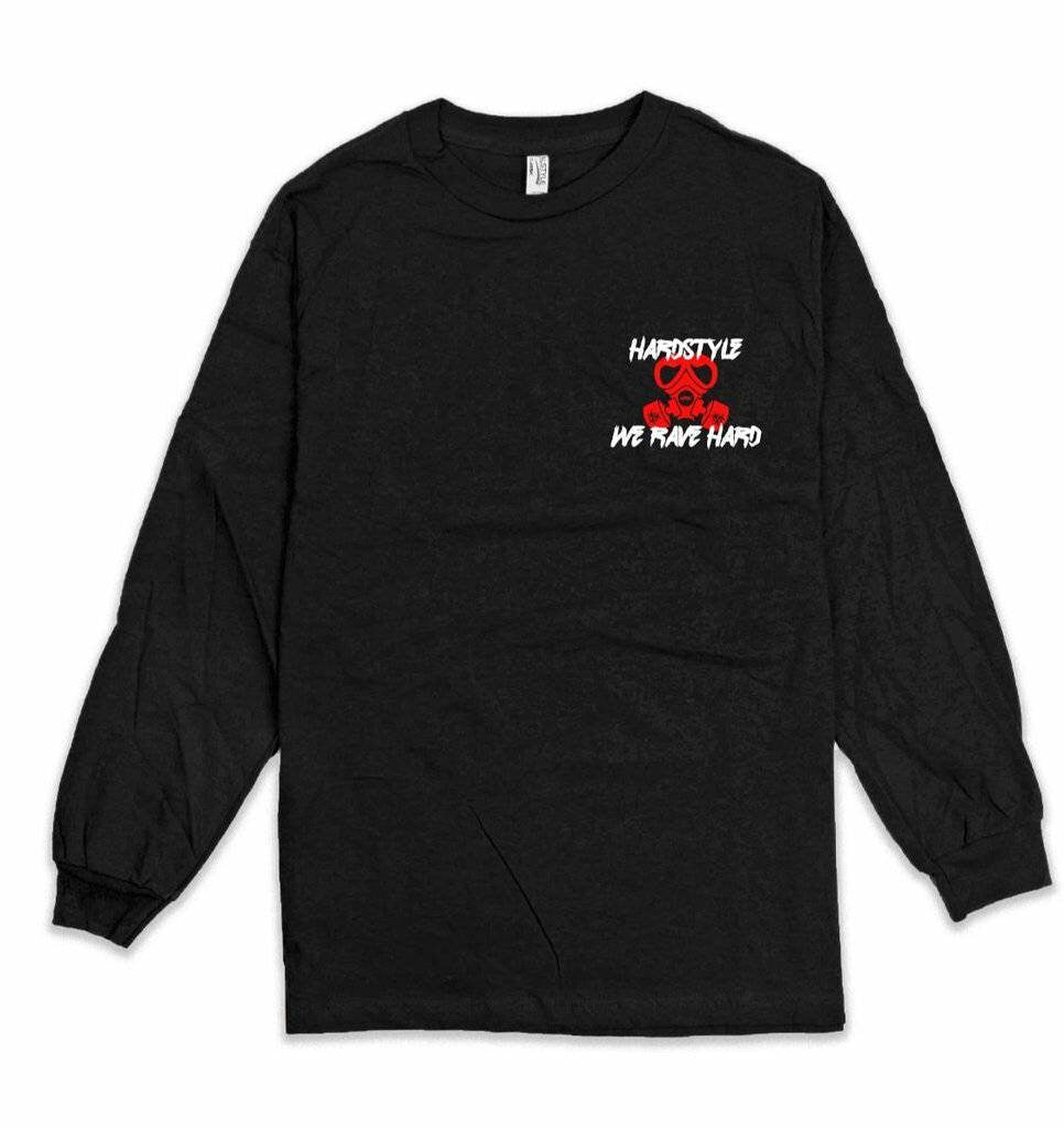 Hardstyle Gas Mask Long Sleeve T-shirt