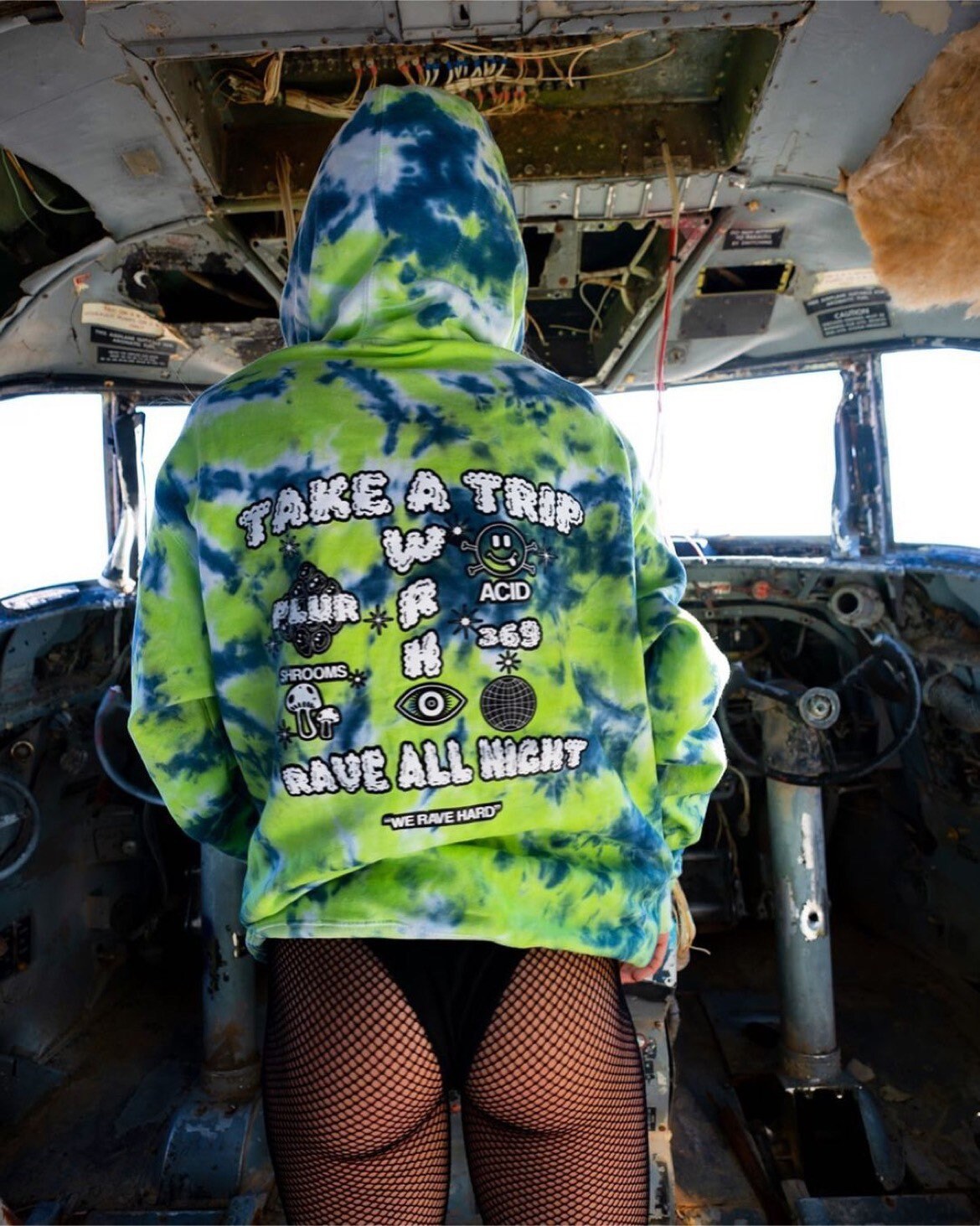 Take a Trip Hoodie – WRH Psychedelic Rave Pullover