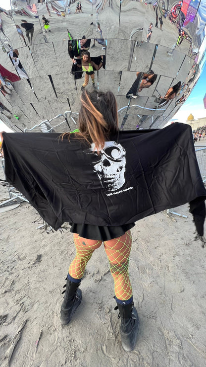 Rave Skull Head Pashmina