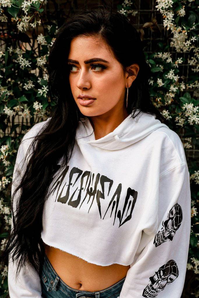Basshead Crop Top Hoodie- Rave Tank, Music Festival Top, Rave tank top  For girls, EDM Tank Top, Rave Merch, Unisex Rave Shirt