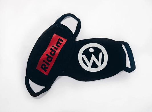 Riddim Face Mask- Rave mask, festival face mask, EDM face mask, riddim face mask, dub step face mask