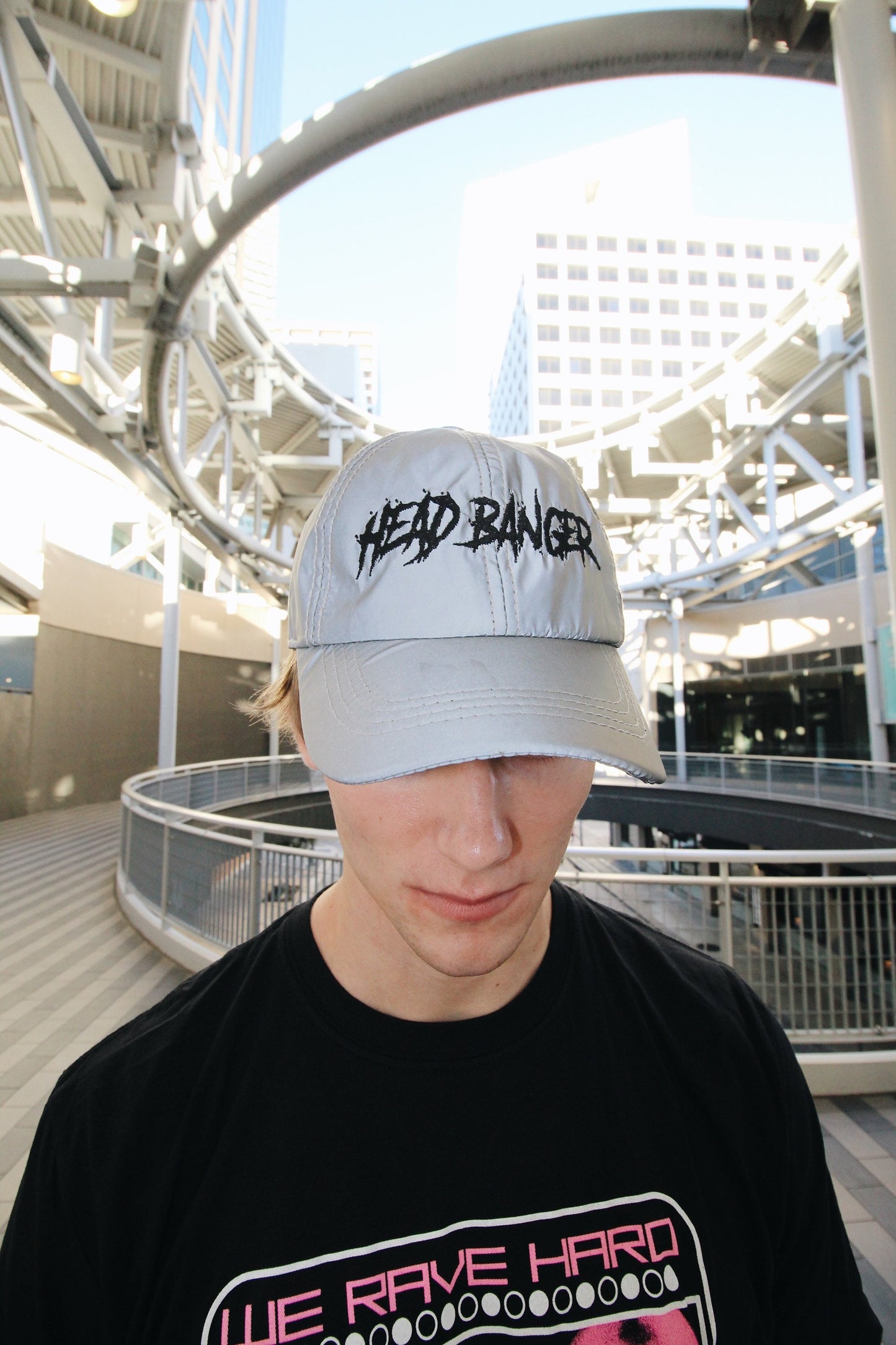 Headbanger Reflective Dad Hat
