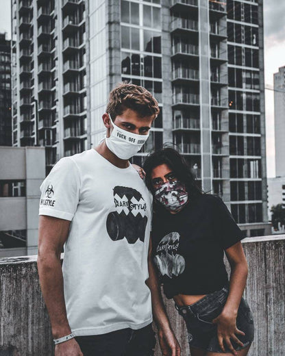 Hardstyle Rave Gas Mask T-shirt