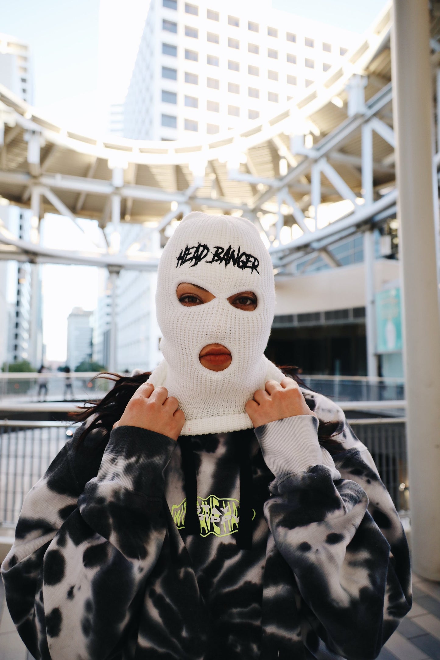 Headbanger Ski Mask - Ski Mask Balaclava Winter Hat Winter Balaclava Ski Mask Beanie Balaclava Unisex Christmas Streetwear Winter Face Mask