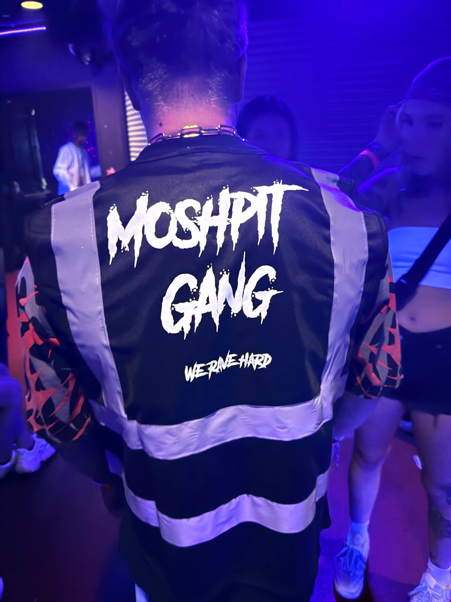 Reflective Moshpit Gang Safety Vest