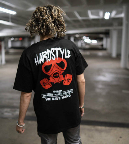 Hardstyle Gas Mask Long Sleeve T-shirt