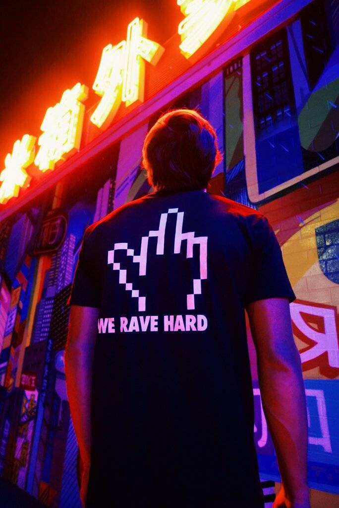 Middle Finger Pixel T-Shirt