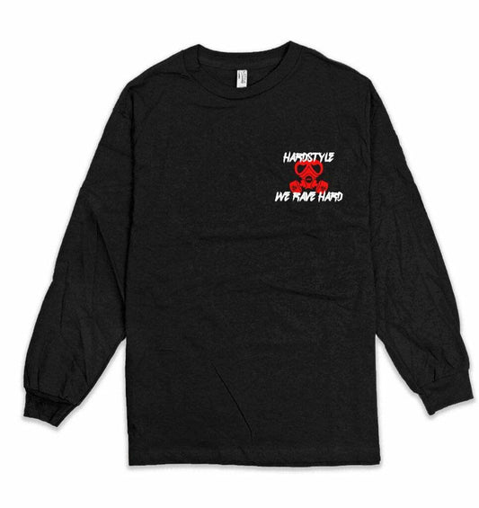 Hardstyle Gas Mask Long Sleeve T-shirt