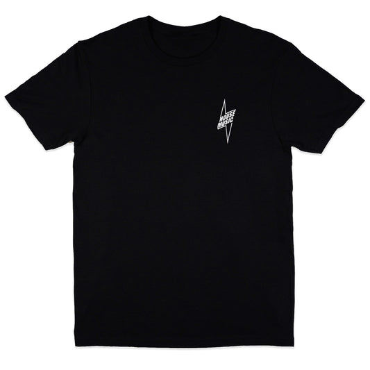 House Music Reflective Lightning Bolt Rave Tee